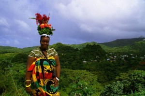 Grenada, Fruit Woman   